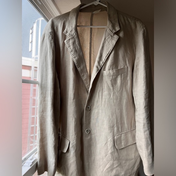 COPY - Men’s Lino 120% linen jacket - Picture 1 of 16